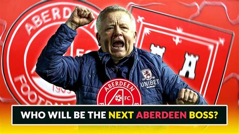 Next Aberdeen Manager Betting Odds: Chris Wilder and Barry .